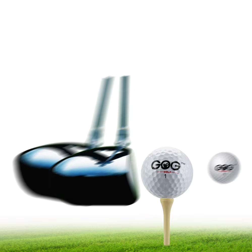 Bamboo Golf Tees (100 Pack) – 4 Mixed Sizes for Driver, Woods & Irons