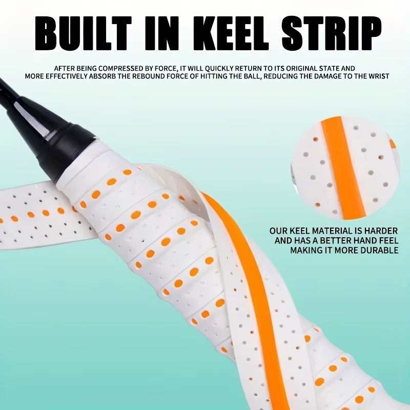 Padel & Tennis Overgrips (10 Pack) – Anti-Slip, Sweat-Absorbing Racket Grip Tape
