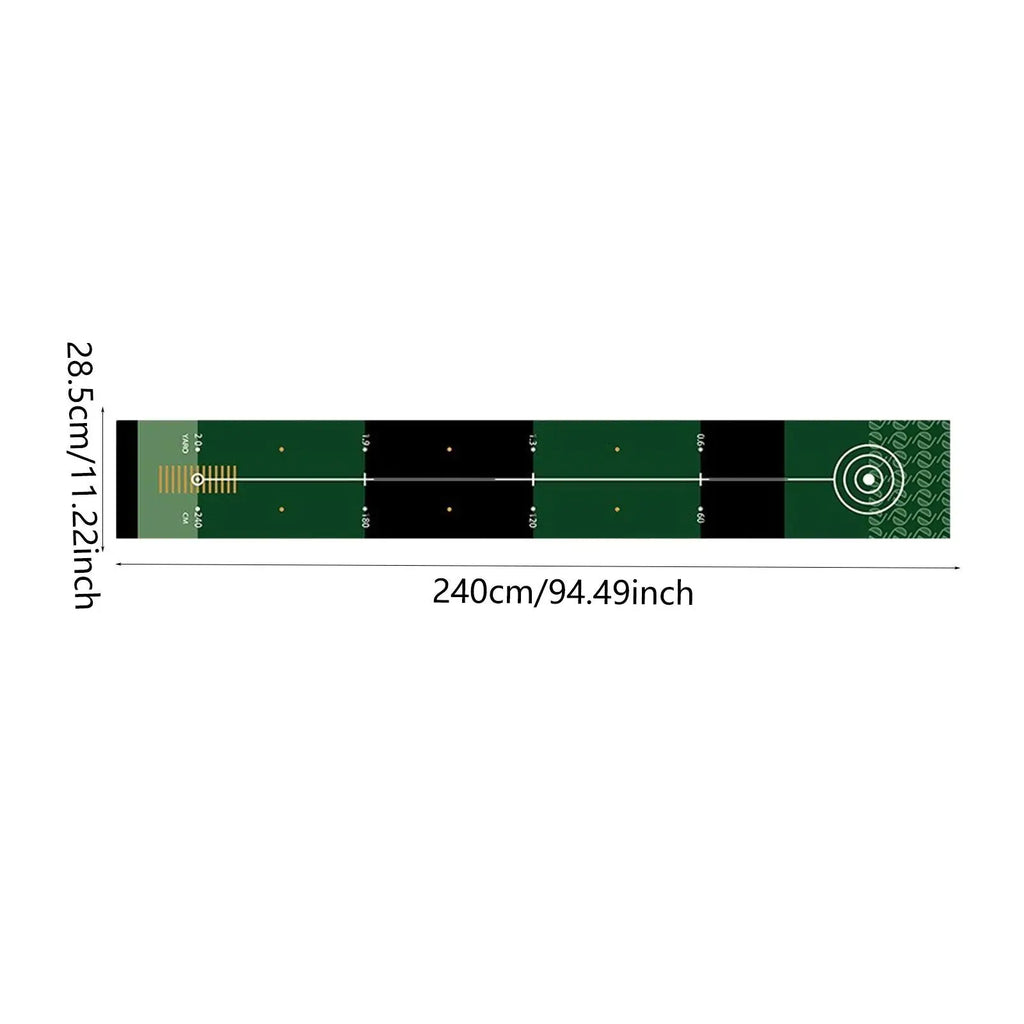 Indoor Golf Putting & Hitting Mat – Practice Green for Home, Garden & Office