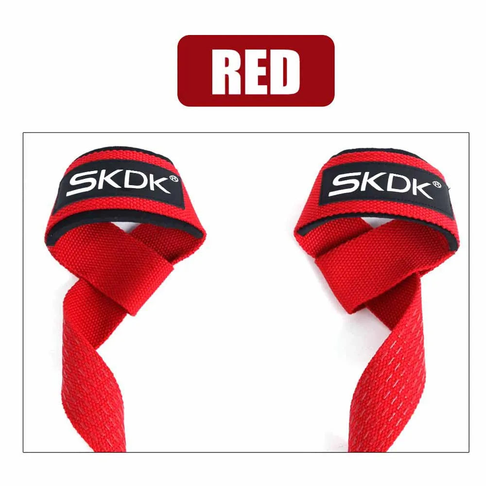 Weightlifting Lifting Straps (2 Pack) – Non-Slip Grip Straps for Deadlifts & Pull-Ups