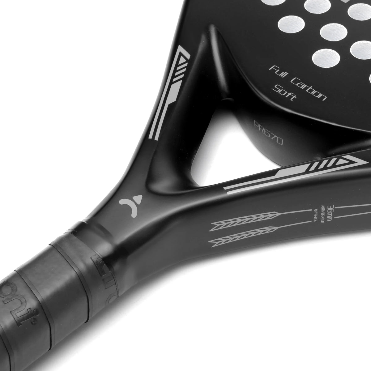 Carbon Fiber Padel Tennis Racket – Lightweight Pop Tennis Paddle Racquet with EVA Memory Flex Foam Core for Superior Control