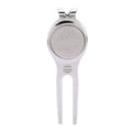 Golf Divot Repair Tool with Magnetic Ball Marker – Groove Cleaner & Hat Clip