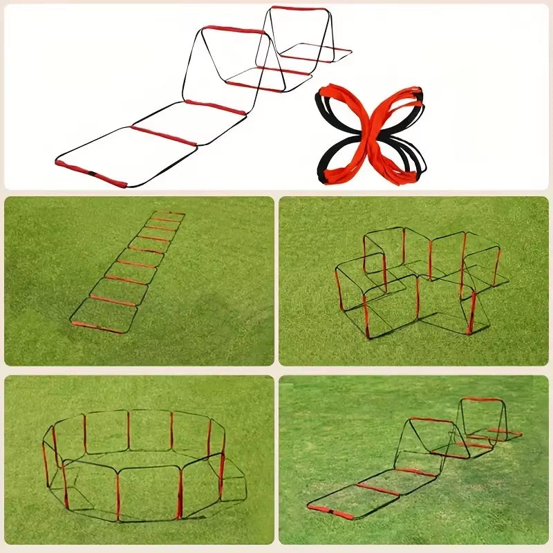 Agility Speed Ladder – Football & Fitness Footwork Training Ladder