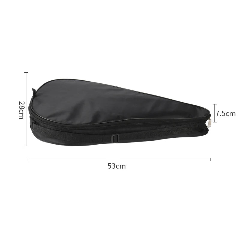Padel Racket Cover – Padded Oxford Protective Case with Shoulder Strap