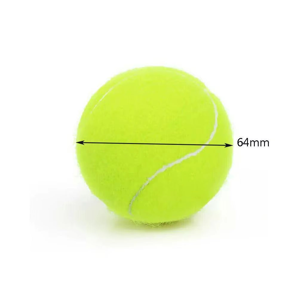 High Elasticity Training Tennis Balls – Fluorescent Yellow Rubber & Felt Balls for Competition, Practice & All Court Surfaces (SKU: KKK4307)