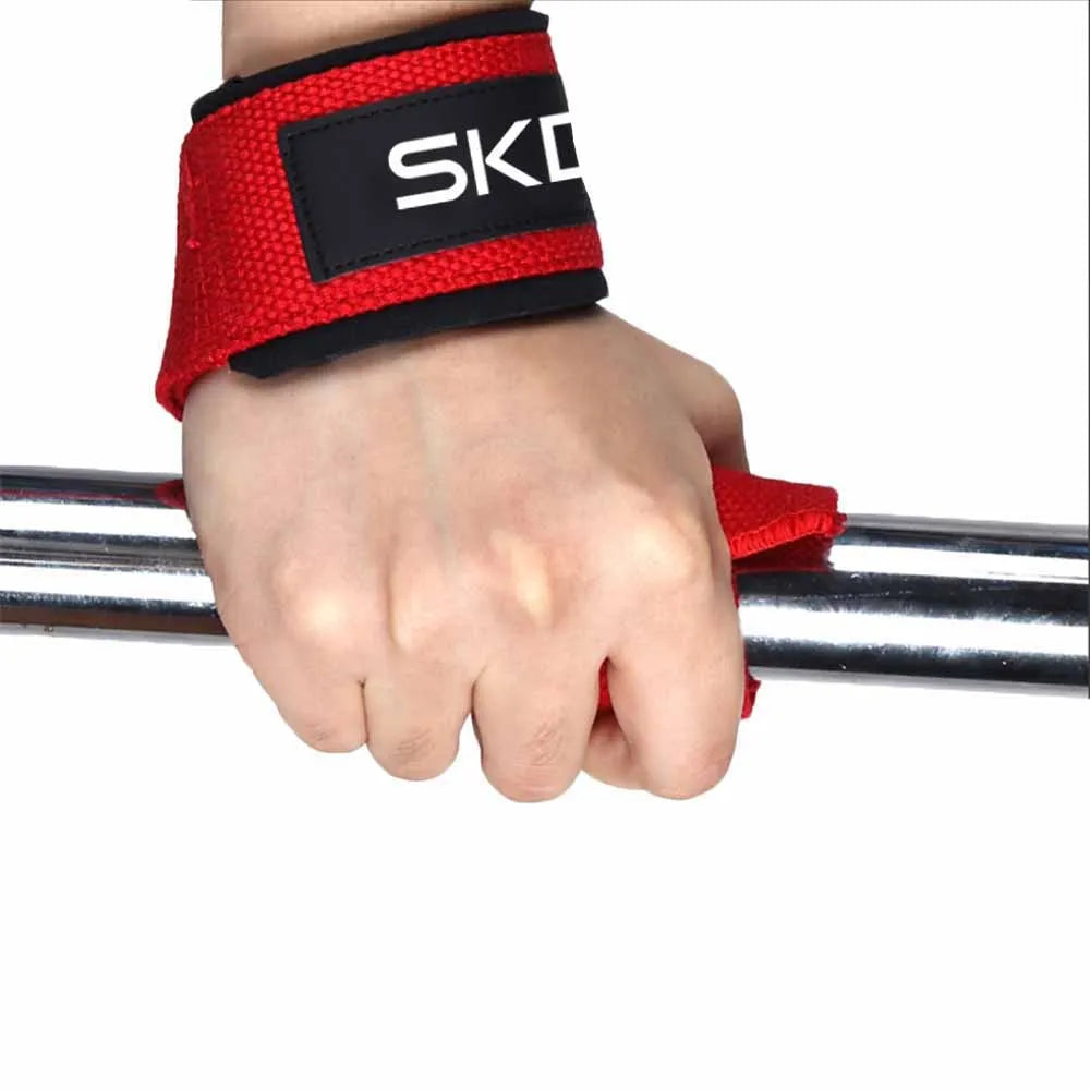 Weightlifting Lifting Straps (2 Pack) – Non-Slip Grip Straps for Deadlifts & Pull-Ups