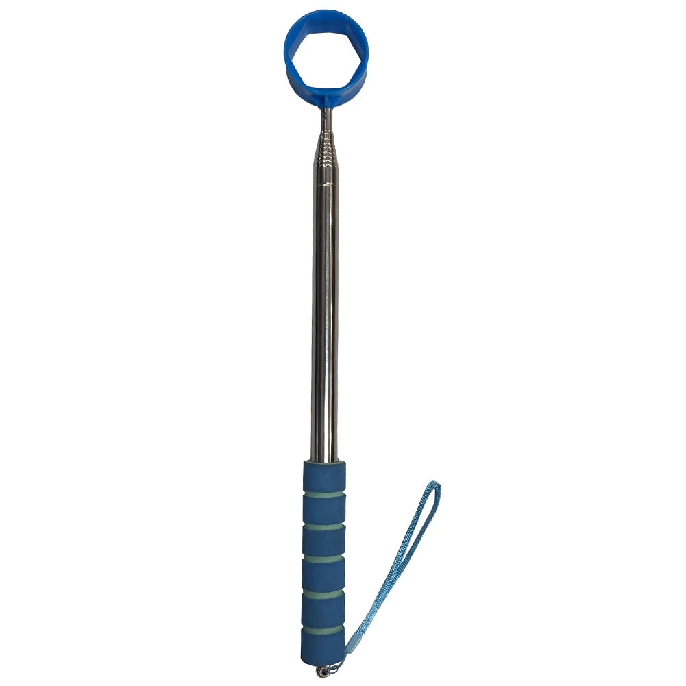 Telescopic Golf Ball Retriever 2.7m (8.86ft) – Extendable Ball Grabber for Water & Bunkers