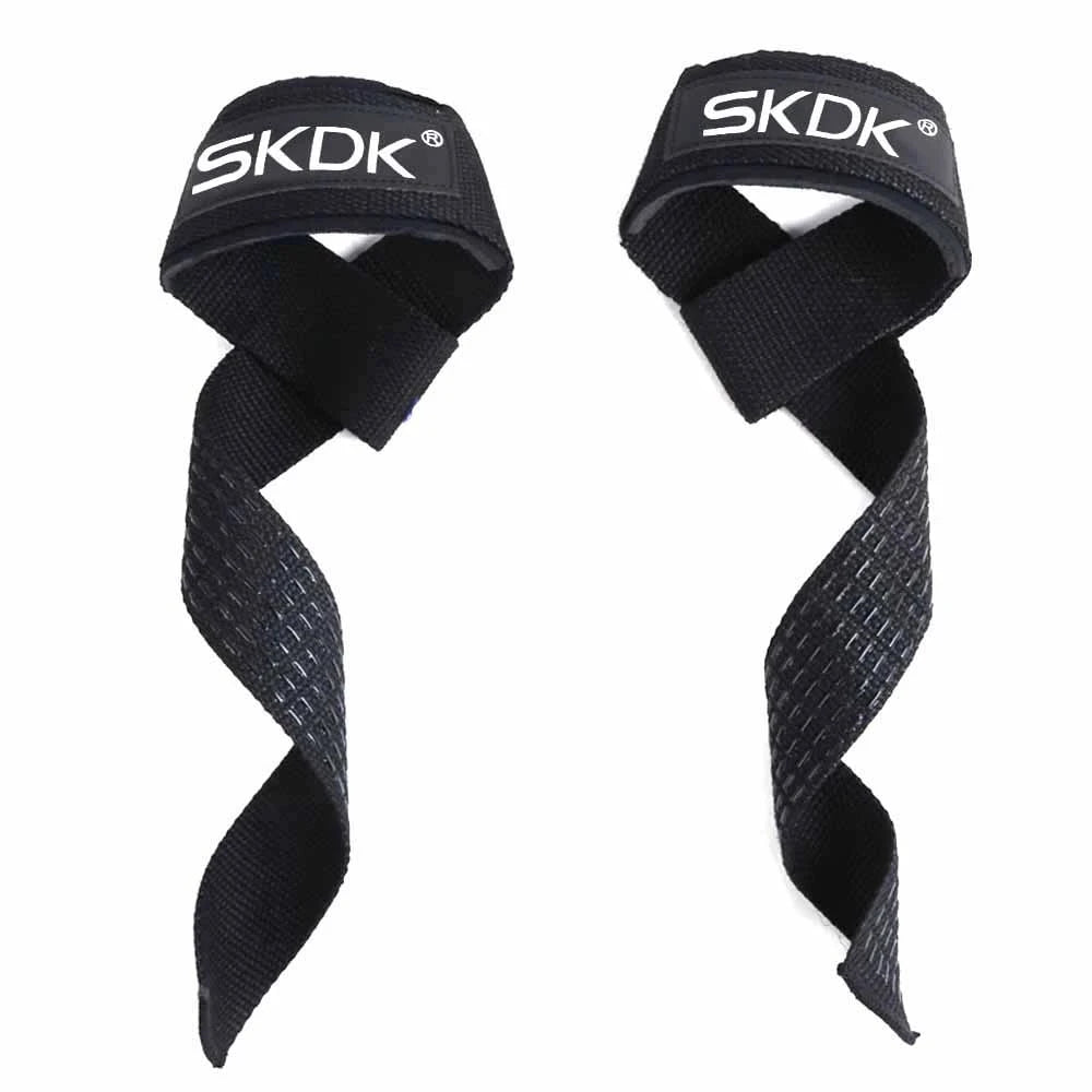 Weightlifting Lifting Straps (2 Pack) – Non-Slip Grip Straps for Deadlifts & Pull-Ups