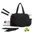 Quilted Padel & Racket Bag – Large Shoulder Tote for Padel, Tennis & Pickleball