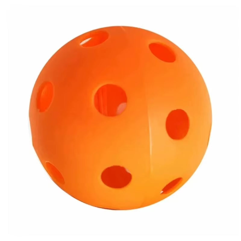 Indoor Pickleball Balls, 26-Hole Hollow Airflow Plastic Balls for Pickleball Paddles