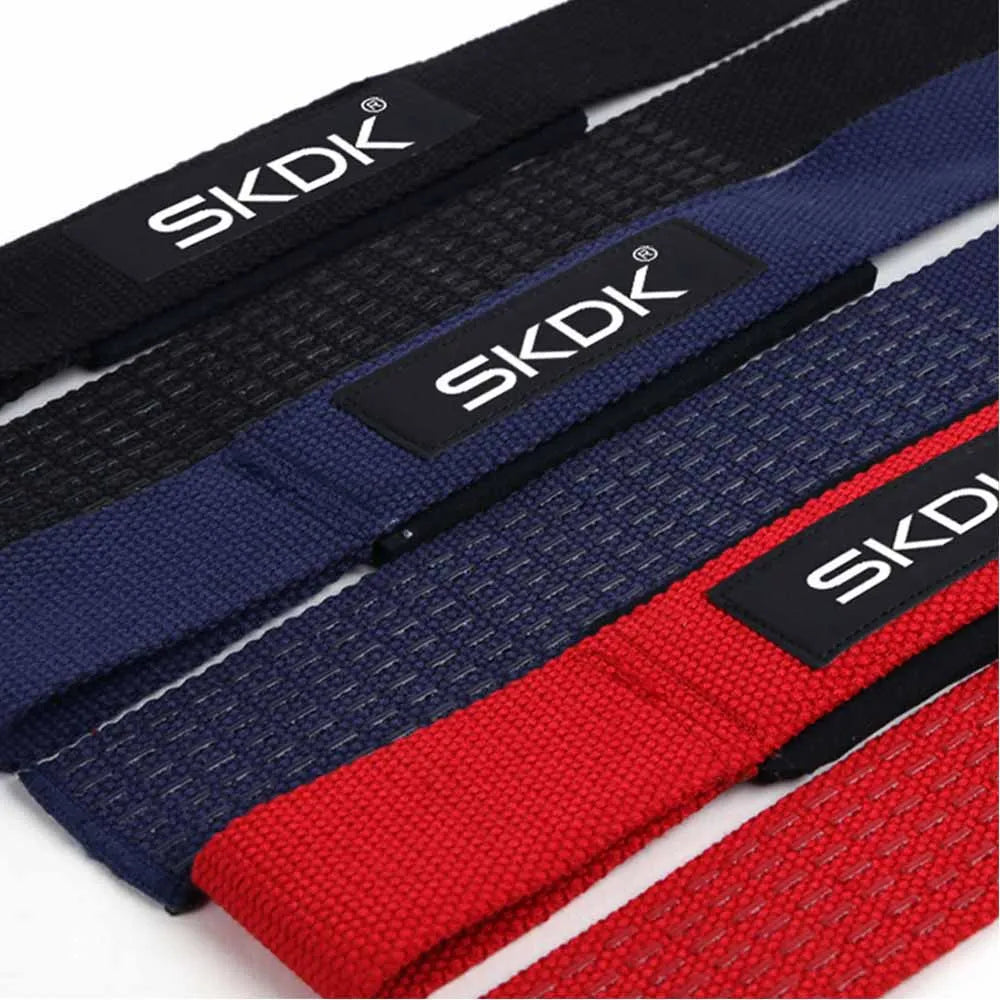 Weightlifting Lifting Straps (2 Pack) – Non-Slip Grip Straps for Deadlifts & Pull-Ups