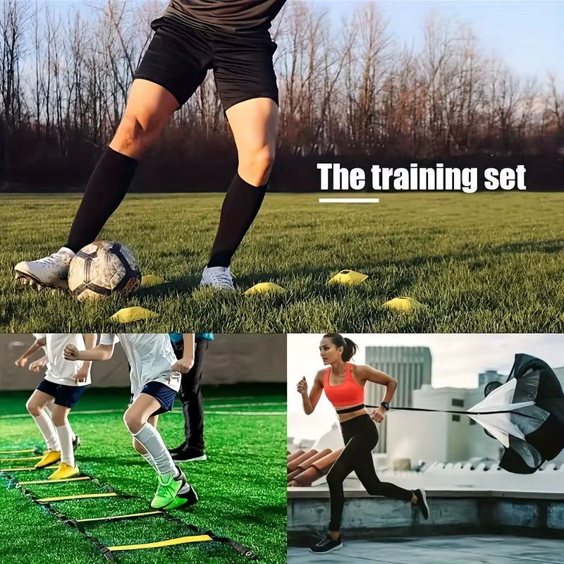 Football Speed & Agility Training Set – Ladder, Cones & Drills Kit
