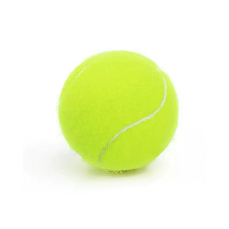 High Elasticity Training Tennis Balls – Fluorescent Yellow Rubber & Felt Balls for Competition, Practice & All Court Surfaces (SKU: KKK4307)