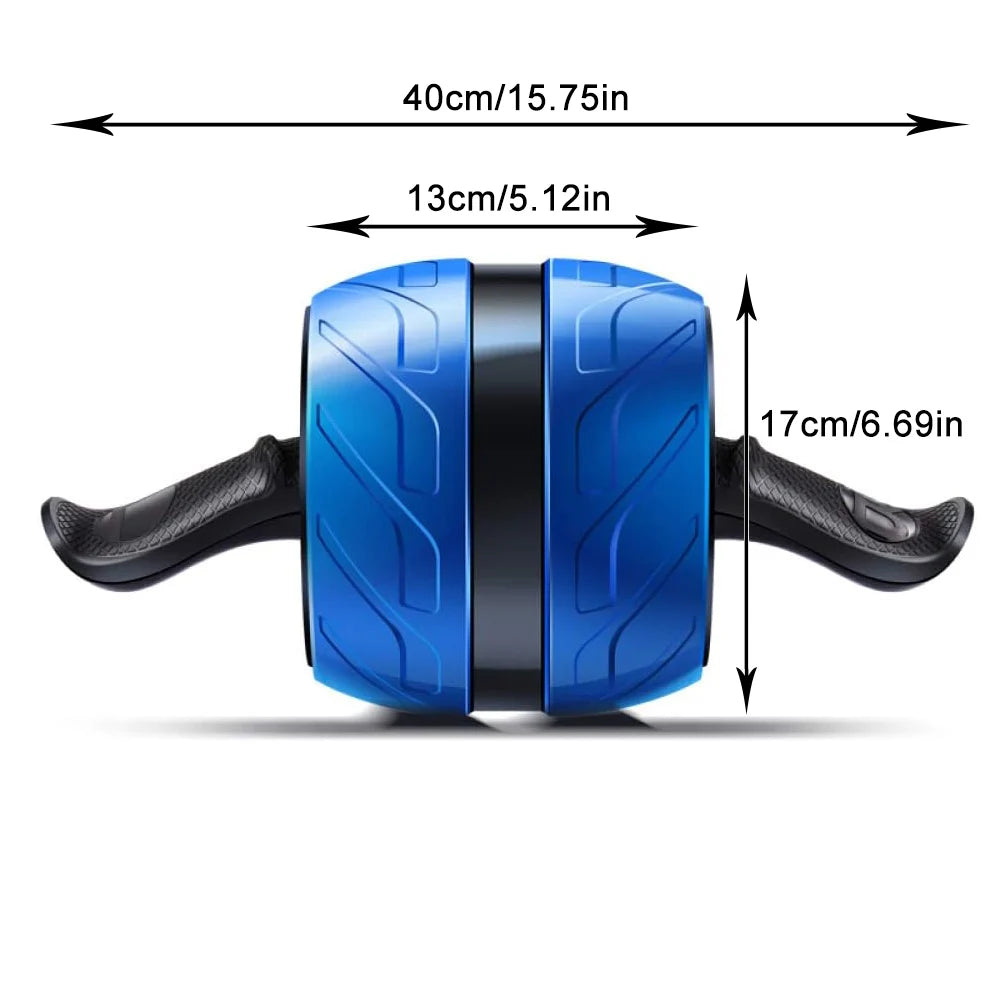 Rebound Ab Roller Wheel with Knee Mat – Core Trainer for Home Workouts