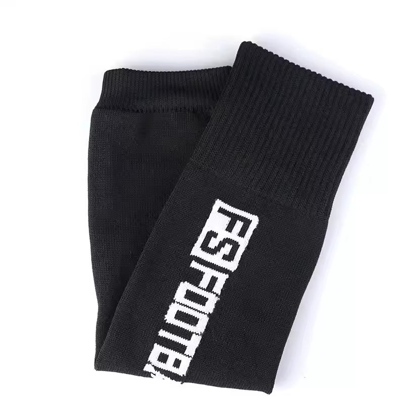 Pro-Grip Anti-Slip Football Socks & Leg Sleeve Set for Men | High-Performance Basketball & Training Gear