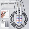 Adjustable Weighted Skipping Rope – Jump Rope for Gym, Boxing & Fitness