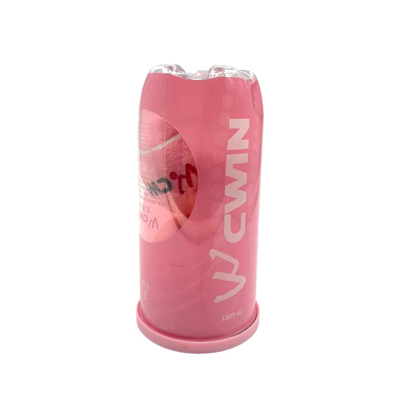 Cwin Vibrant Pink Tennis Balls (2-Pack) | Stylish Colorful Sports & Fitness Balls for Practice and Play