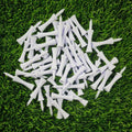 Plastic Step-Down Golf Tees (50 Pack) – 59mm Consistent-Height Tees