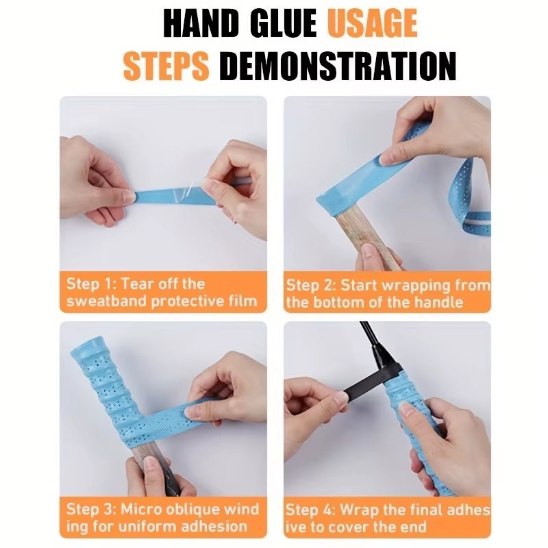 Padel & Tennis Overgrips (10 Pack) – Anti-Slip, Sweat-Absorbing Racket Grip Tape