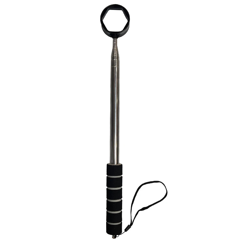 Telescopic Golf Ball Retriever 2.7m (8.86ft) – Extendable Ball Grabber for Water & Bunkers
