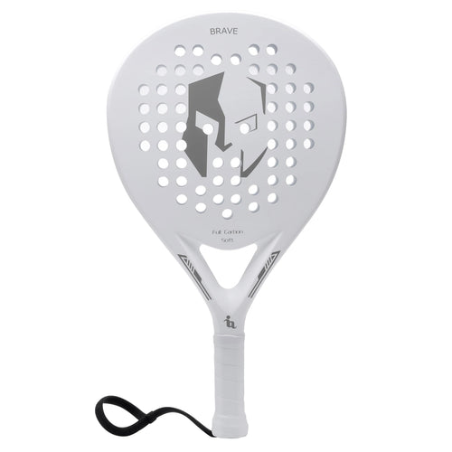 Carbon Fiber Padel Tennis Racket – Lightweight Pop Tennis Paddle Racquet with EVA Memory Flex Foam Core for Superior Control