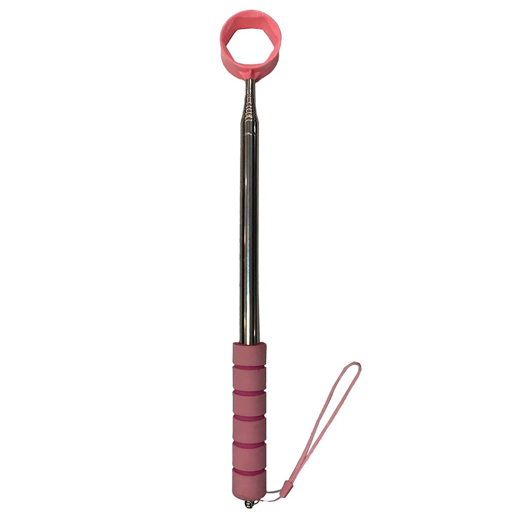 Telescopic Golf Ball Retriever 2.7m (8.86ft) – Extendable Ball Grabber for Water & Bunkers