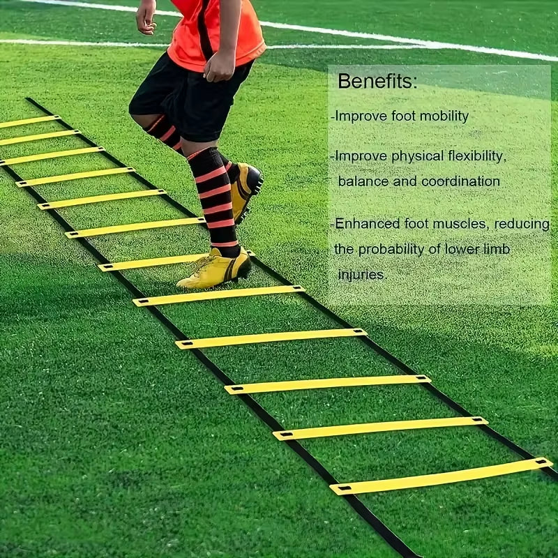 Football Speed & Agility Training Set – Ladder, Cones & Drills Kit