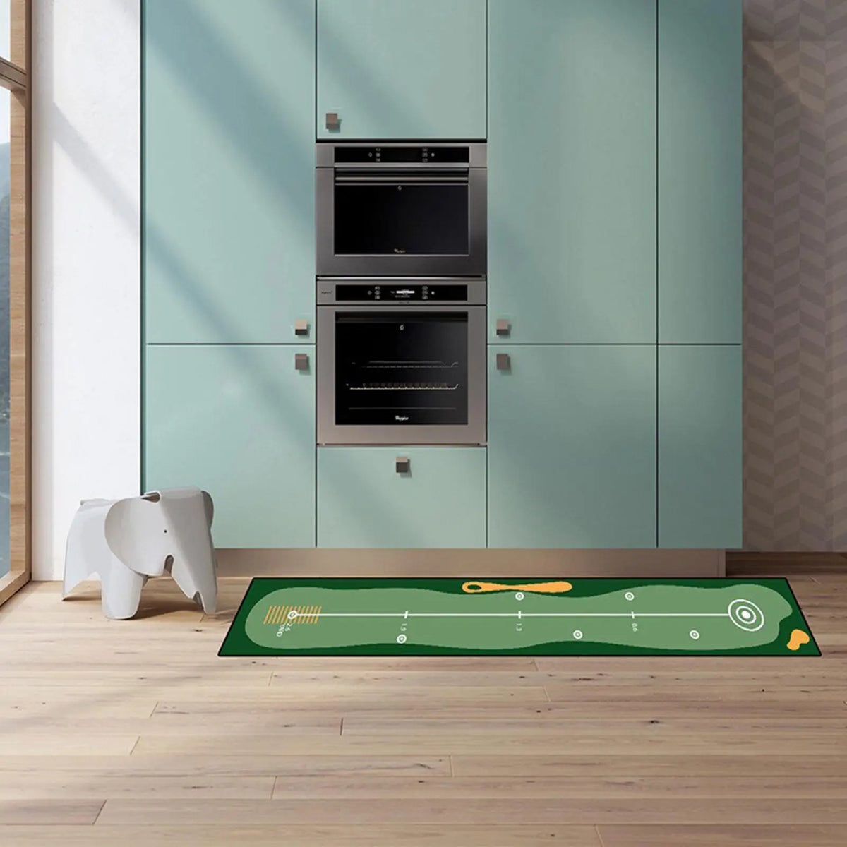 Indoor Golf Putting & Hitting Mat – Practice Green for Home, Garden & Office